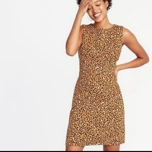 Mini Cheeta Print Dress M